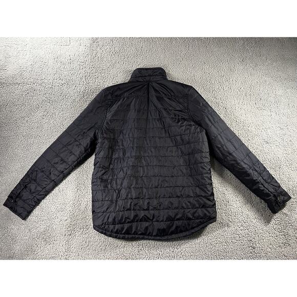 Paper Denim‎ & Cloth Puffer Jacket Men Small Snap Button Lightweight Outerwear - Picture 6 of 16